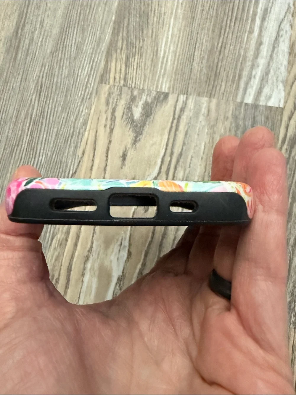 Tropical/Floral Multicolor Protective Phone Case - 14 Pro